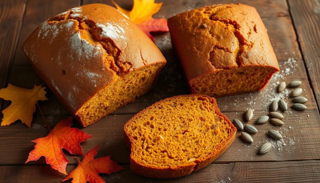 glutenfreies Kürbisbrot veganes Kürbisbrot